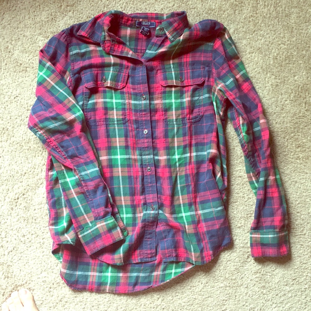 Plaid Button Up